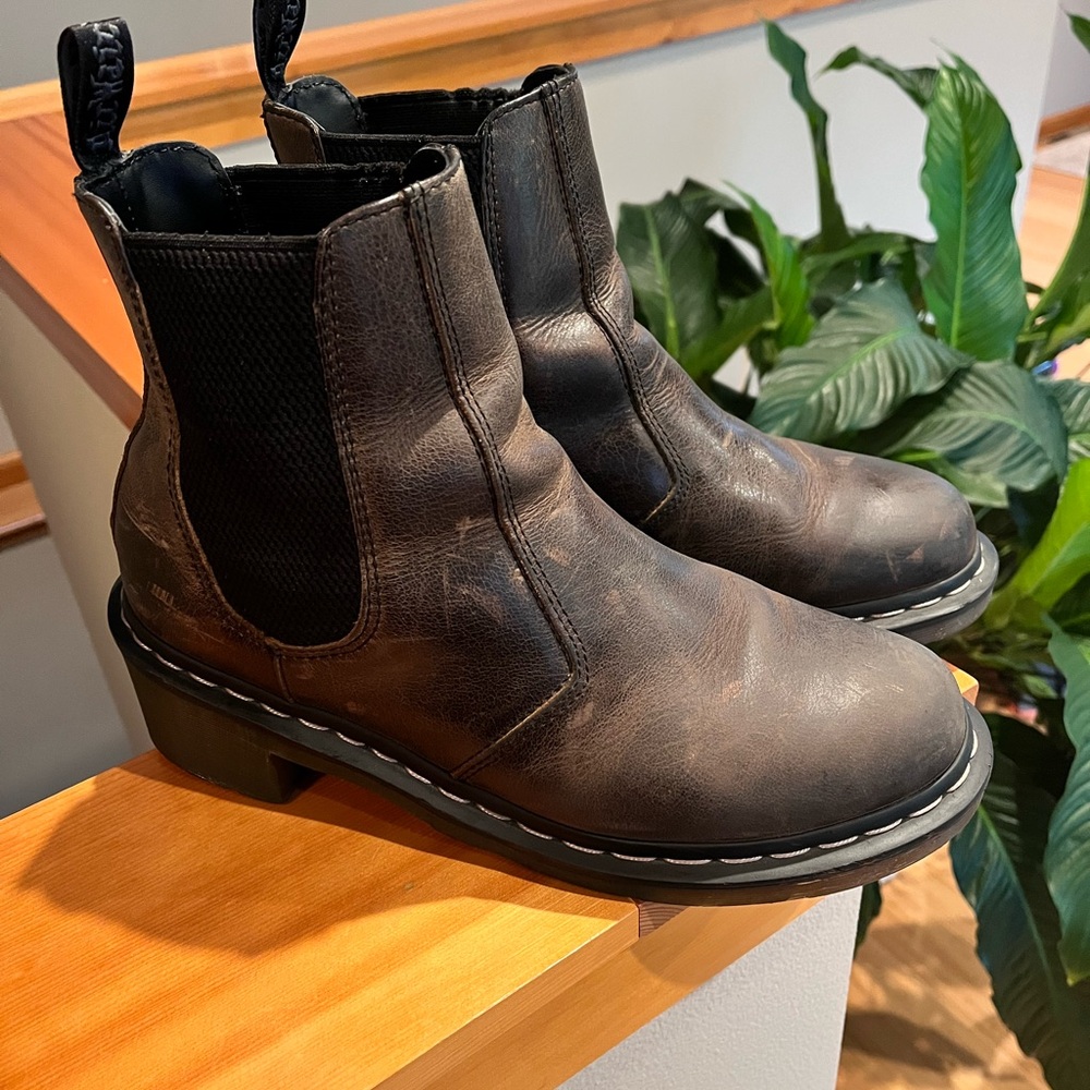 Dr. Martens CADENCE Brown Boots Sz 11 EU 43